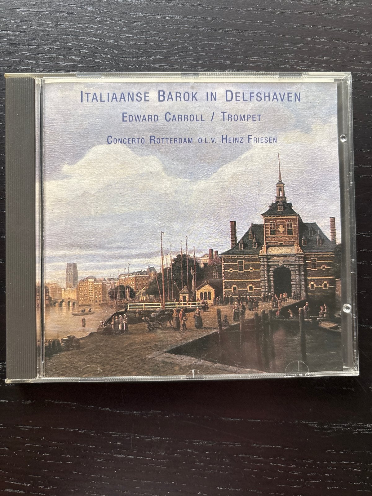 Italiaanse Barok in Delfshaven - Edward Carroll Trompet CD, Cd's en Dvd's, Ophalen of Verzenden, Inclusief boekje, Orkest of Ballet