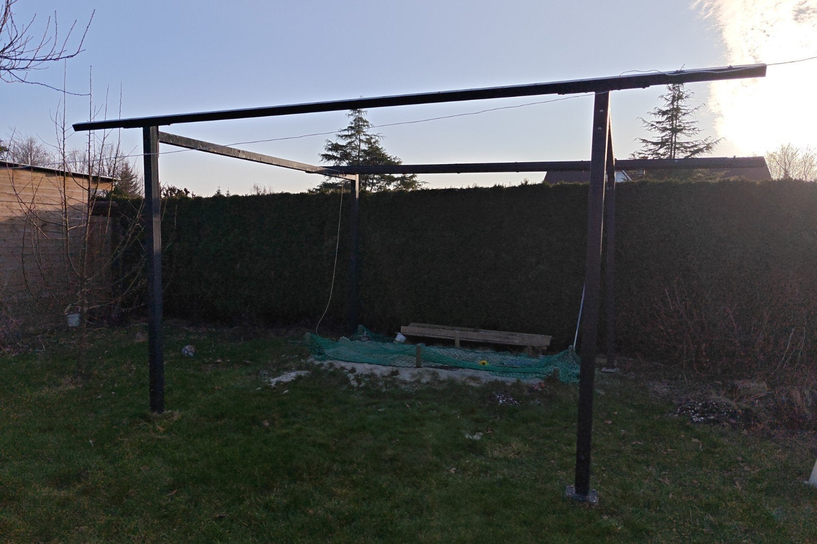 Metalen Frame Carport/Prieel - Hoogte Verstelbaar, Ophalen, Gebruikt, Carport