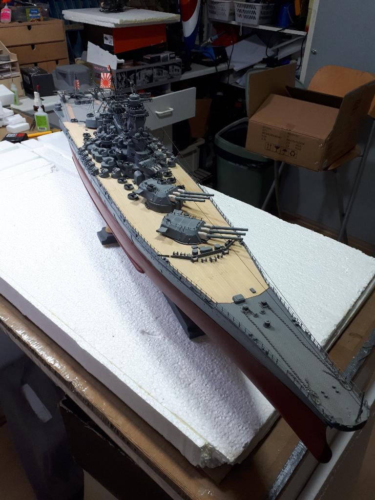 Yamato slagschip, Ophalen, Zo goed als nieuw, 1:50 tot 1:200
