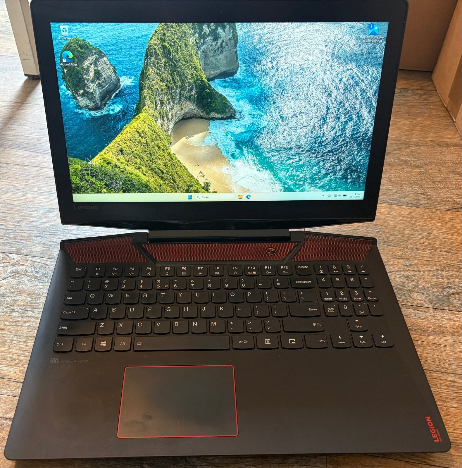 Lenovo Legion Y720 Gaming Laptop i7-7700HQ 8GB 1TB Win 11, Computers en Software, Ophalen, Gebruikt, Met videokaart, 2 tot 3 Ghz