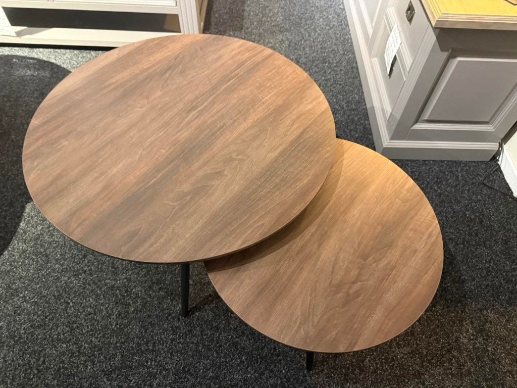 Salontafel set Hayley, Huis en Inrichting, Ophalen, 50 tot 100 cm, Rond, Nieuw