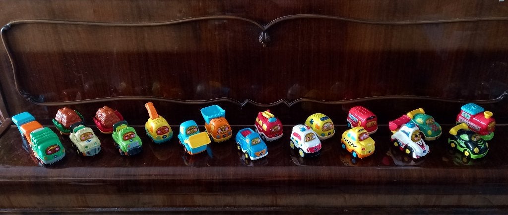 16x Toet Toet Auto's Vtech, Kinderen en Baby's, Speelgoed | Vtech, Ophalen, Gebruikt, 2 tot 4 jaar