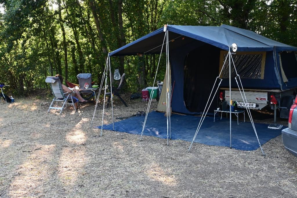 tenttrailer Trigano OZ trail Quest 750, Oz Trail, Blauw, Tot en met 2, Ophalen of Verzenden