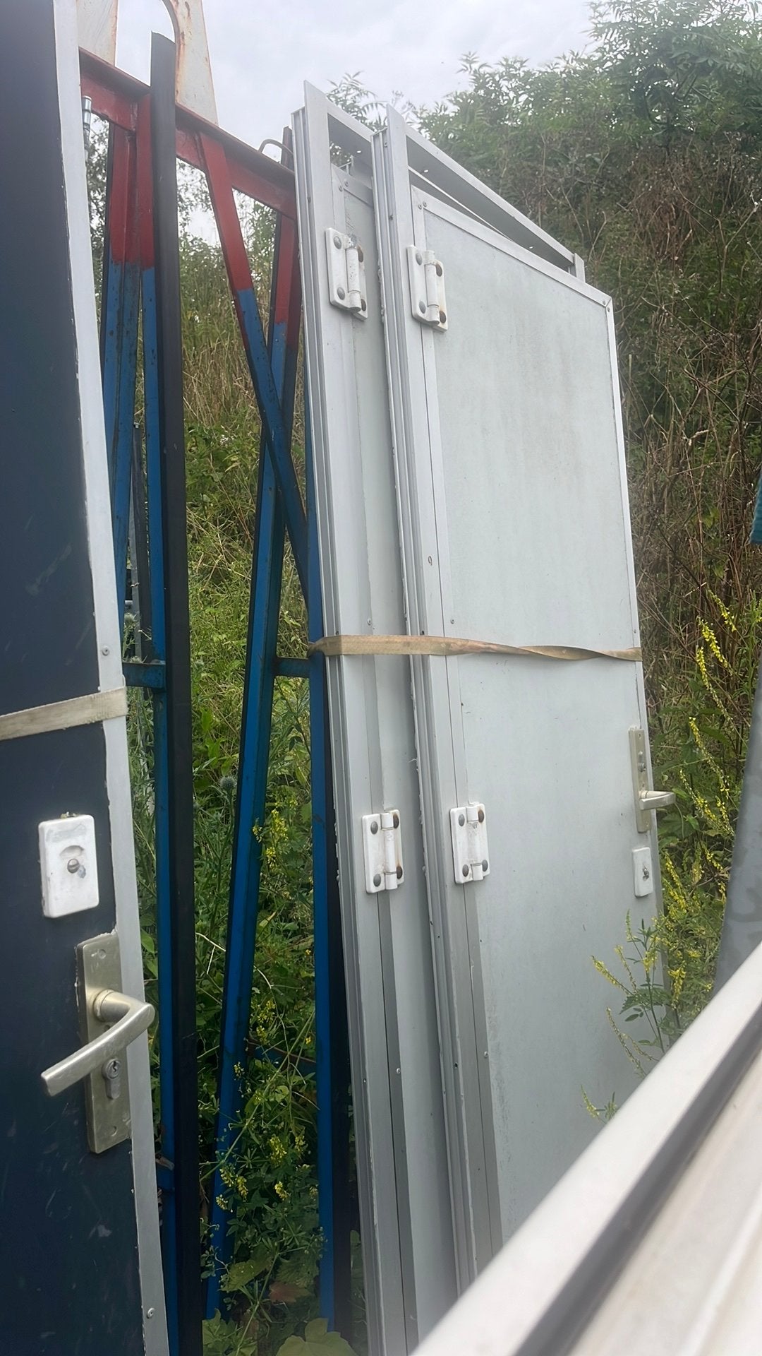 Aluminium deuren, Ophalen, Zo goed als nieuw, Binnendeur, 200 tot 215 cm