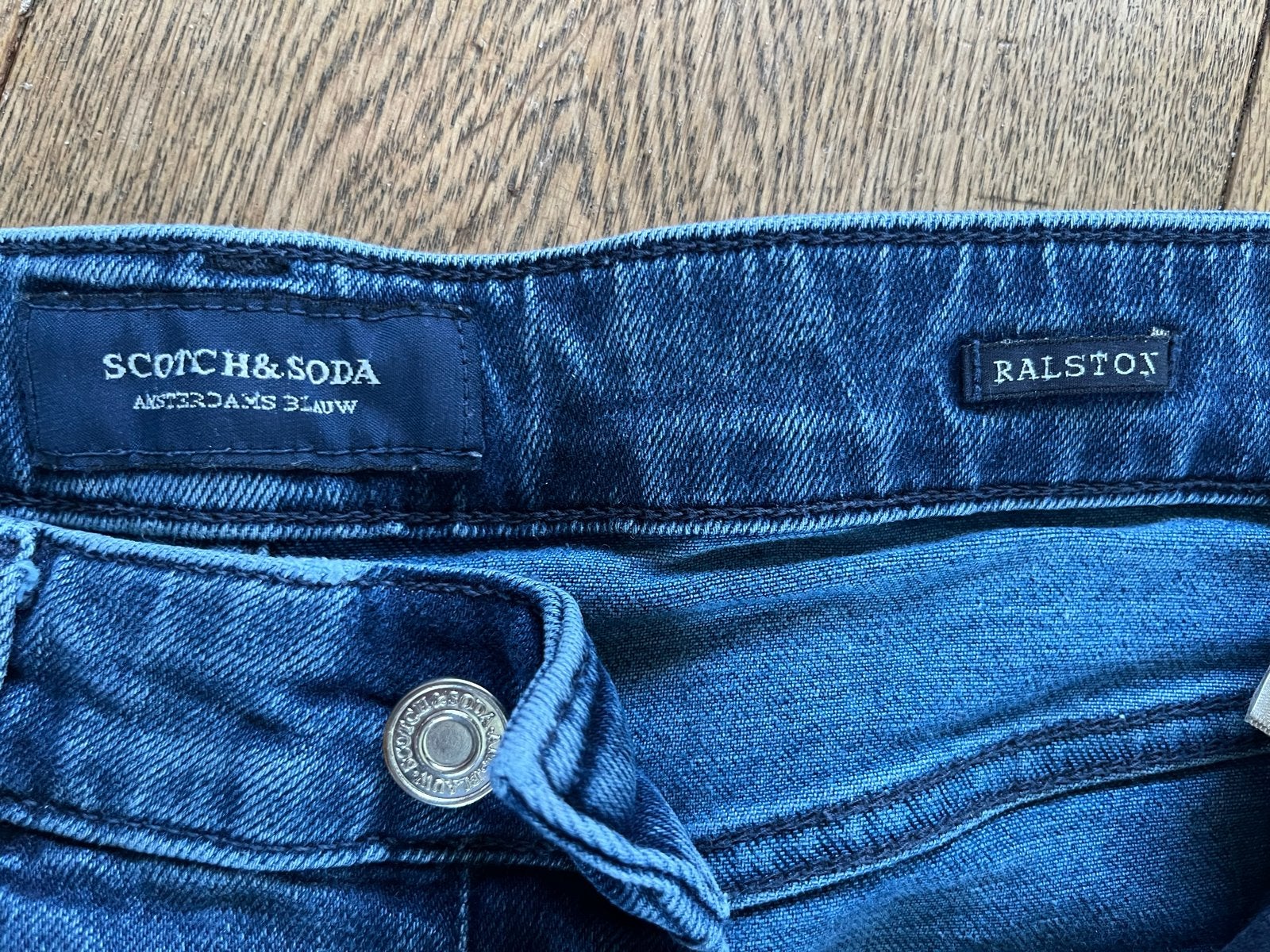 Scotch & Soda Ralston Jeans W33/L32 -   Zgan, Ophalen of Verzenden, Zo goed als nieuw, Blauw, Overige jeansmaten