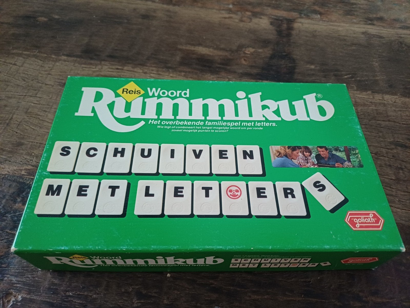 Rummikub woordspel., Ophalen