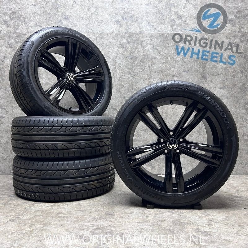 19 inch originele Sebring velgen + zomerbanden VW Tiguan, Auto-onderdelen, Banden en Velgen, 19 inch, Gebruikt, 255 mm, -