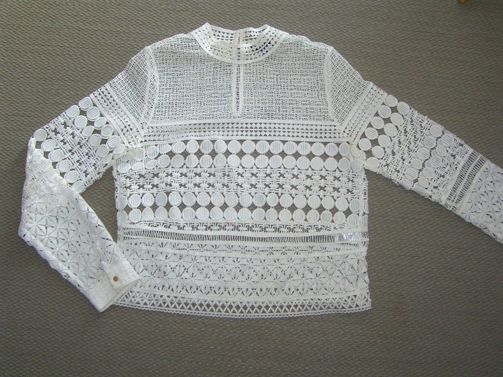 Ivoor witte Nikkie blouse maat 38., Maat 38/40 (M), Wit, Nieuw, Ophalen of Verzenden