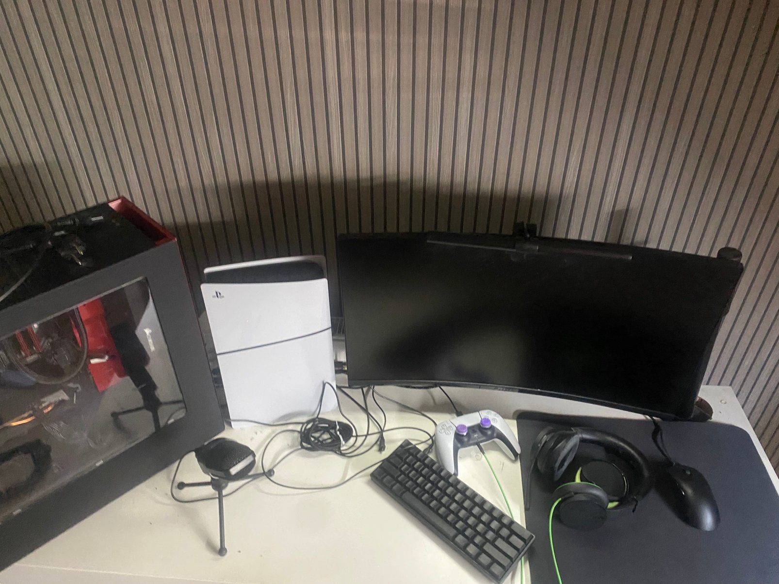 Gaming setup ook los te koop, Zo goed als nieuw, Gaming, HDD, Ophalen