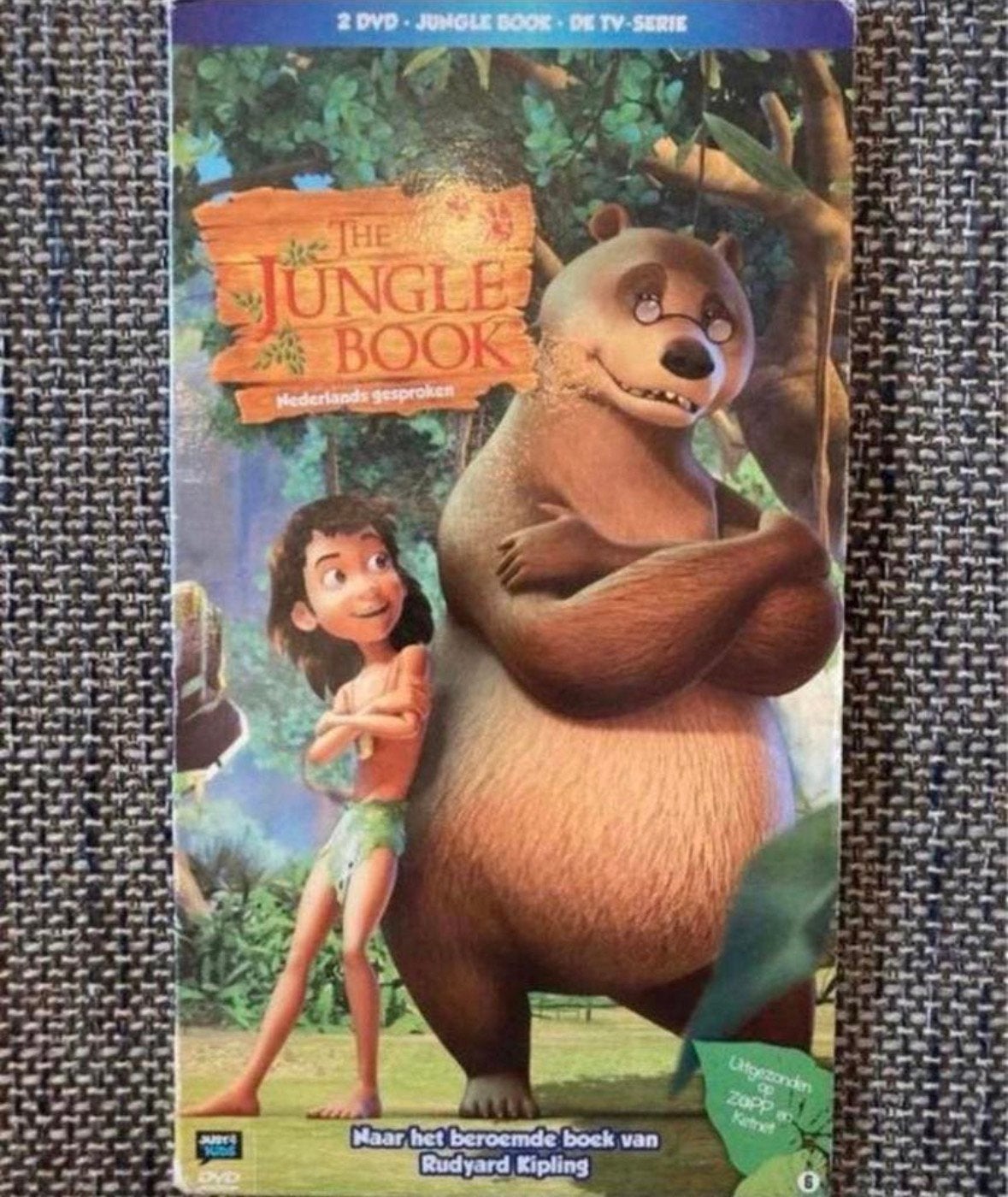 DVD-set junglebook, Vanaf 6 jaar, Ophalen of Verzenden, Gebruikt, Film