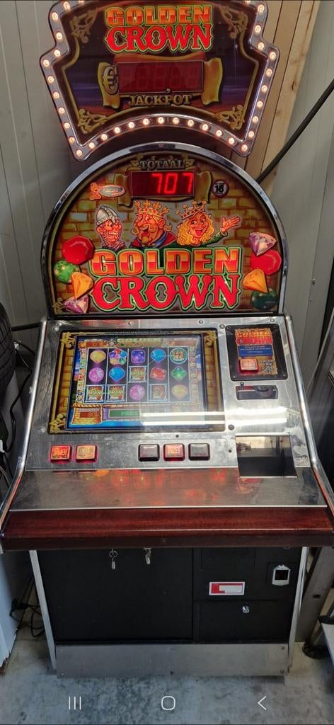 Goldencrown barcrest gokkast gokautomaat slotmachine, Euro, Ophalen, Gebruikt