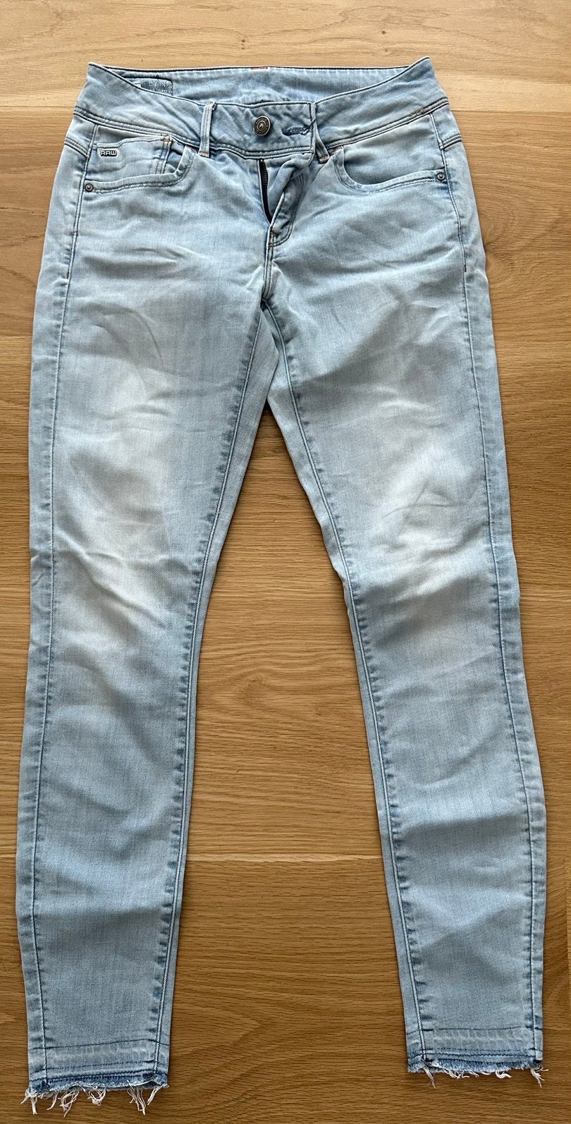 G-star raw W28 L34, Ophalen of Verzenden, Zo goed als nieuw, Blauw, W28 - W29 (confectie 36)