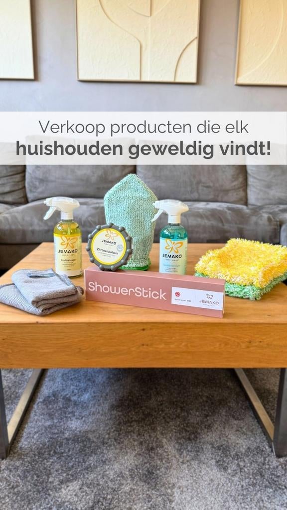 Jemako Schoonmaakproducten: Advies & Thuispresentatie, Huis en Inrichting, Schoonmaakartikelen, Ophalen of Verzenden