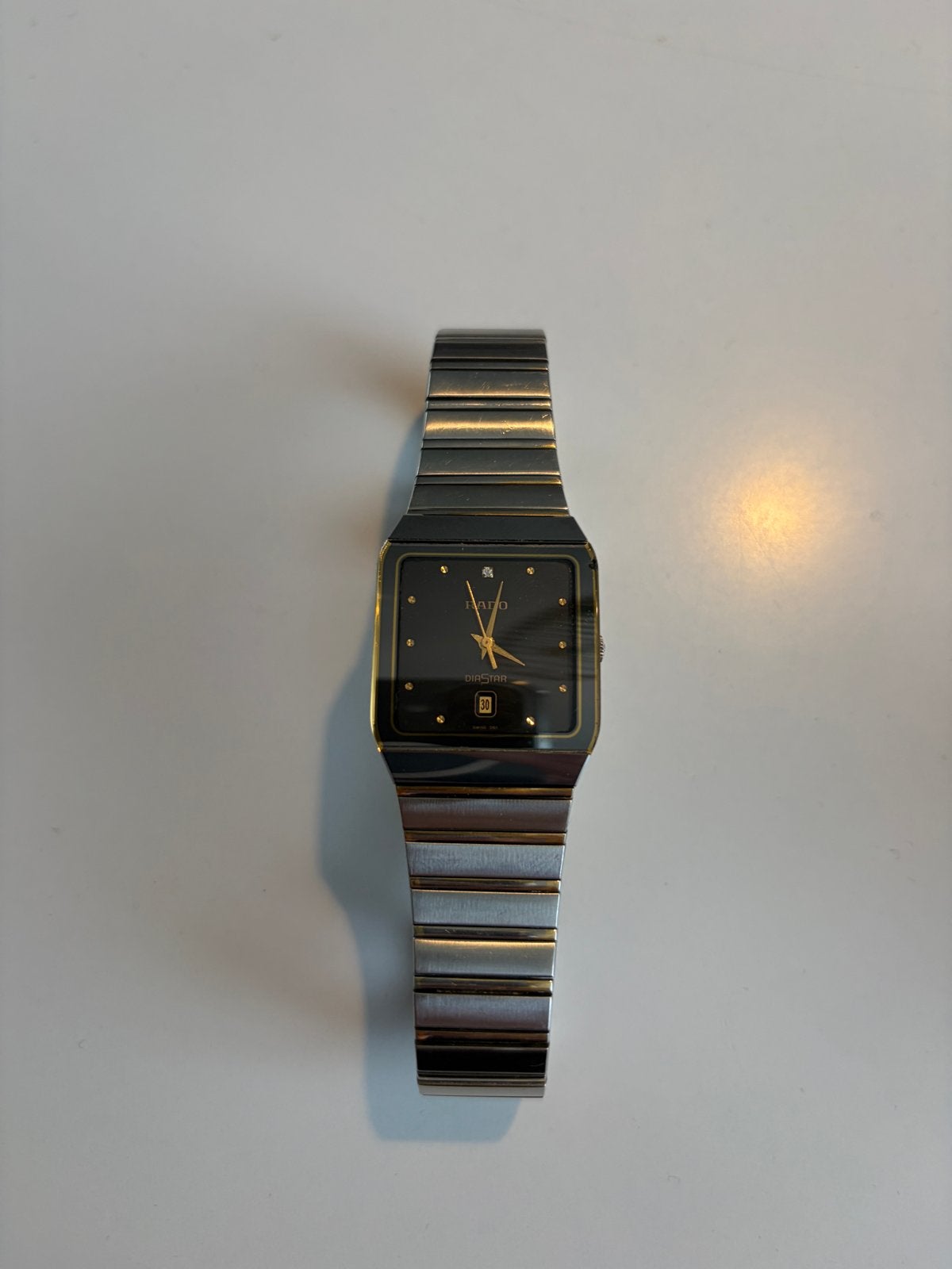 Vintage Rado Diastar Polshorloge, Overige merken, Staal, Gebruikt, Staal