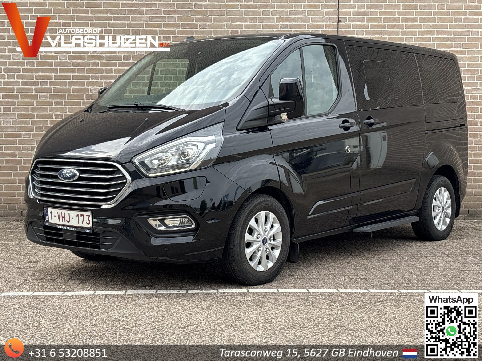 Ford Transit Custom Tourneo 320 1.0 EcoBoost L1H1 PHEV Titan, Gebruikt, Overige carrosserieën, Plug-in hybride, Bedrijf