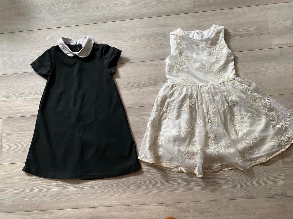 ZARA/PALOMINO 2 jurkjes maat 116, Ophalen of Verzenden, Zo goed als nieuw, Meisje, Jurk of Rok
