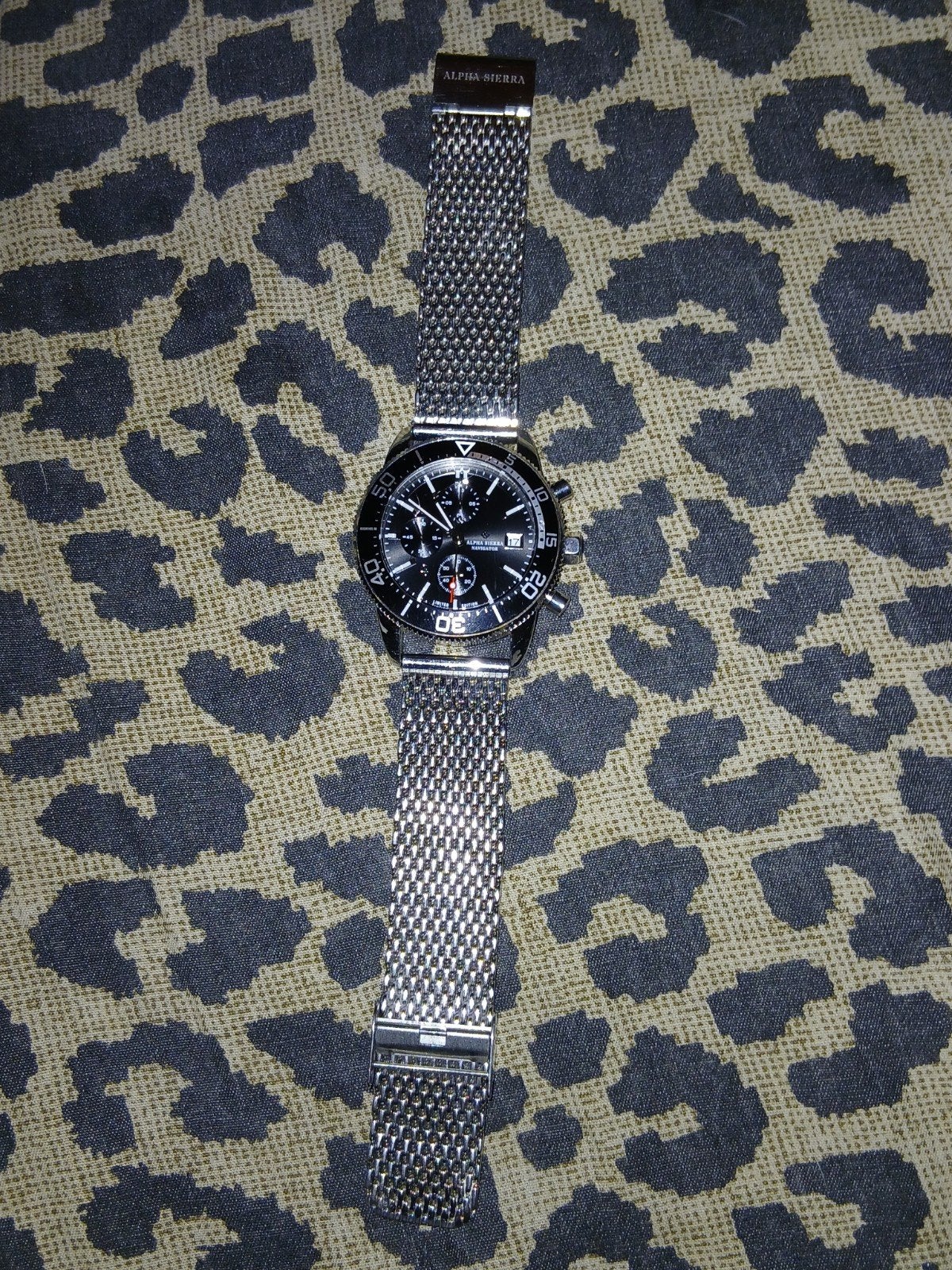 Mooi horloge te koop en mag voor een mooie prijs weg, Overige merken, Staal, Met bandje, Polshorloge