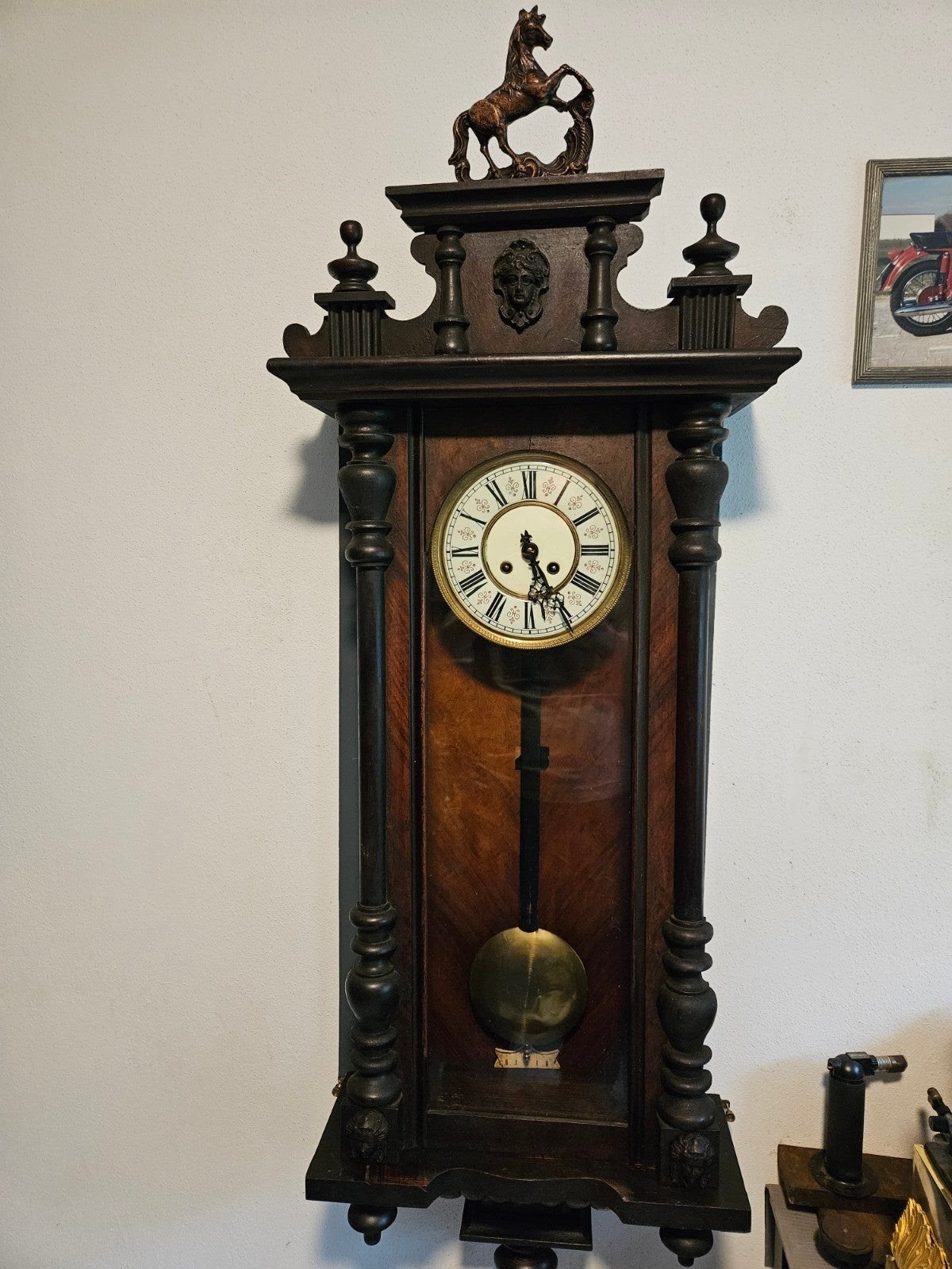 grote regulateur bijna 150.lang, Ophalen of Verzenden