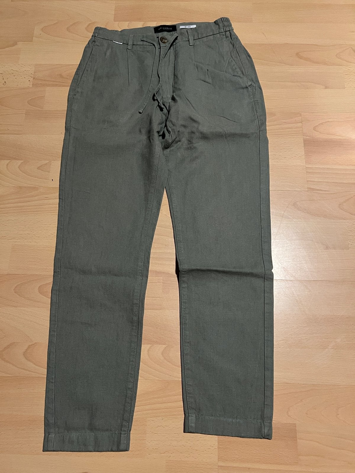 Mr Marvis The Linens broek maat W28/L30, Ophalen, Zo goed als nieuw, Maat 46 (S) of kleiner, Groen