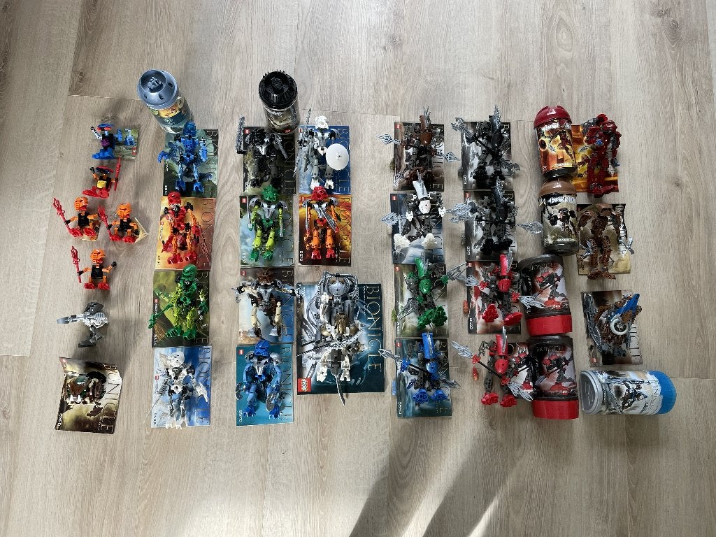 LEGO Bionicle set diversen, Bionicle, Inclusief instructies, Lego, Ophalen of Verzenden