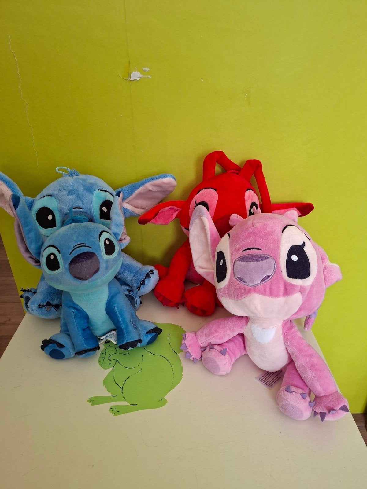stitch knuffels 4x, Ophalen