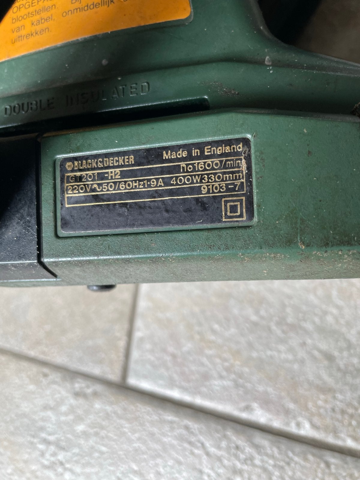 Black & Decker GT201 H2 Heggenschaar - Elektrisch, Ophalen, Gebruikt, Elektrisch