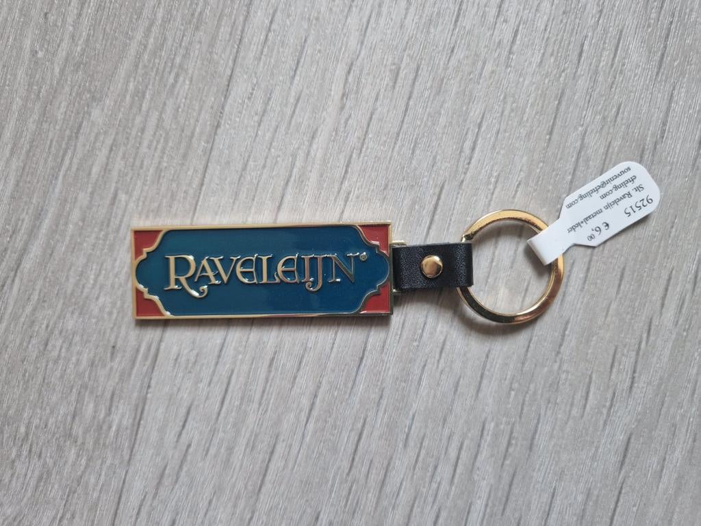 Ravelijn sleutelhanger...nieuw, Ophalen of Verzenden, Nieuw, Button of Speldje