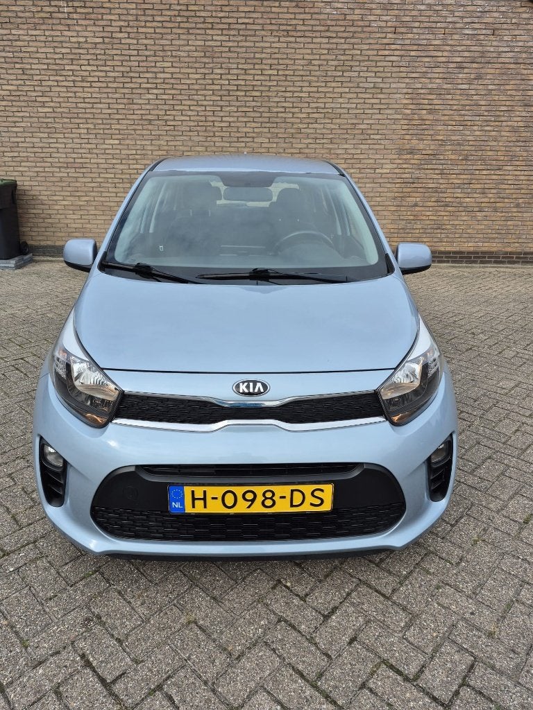 Kia Picanto 1.0 MPi 67pk 4-zits 2020 Blauw, Auto's, Voorwielaandrijving, Stof, Origineel Nederlands, Handgeschakeld