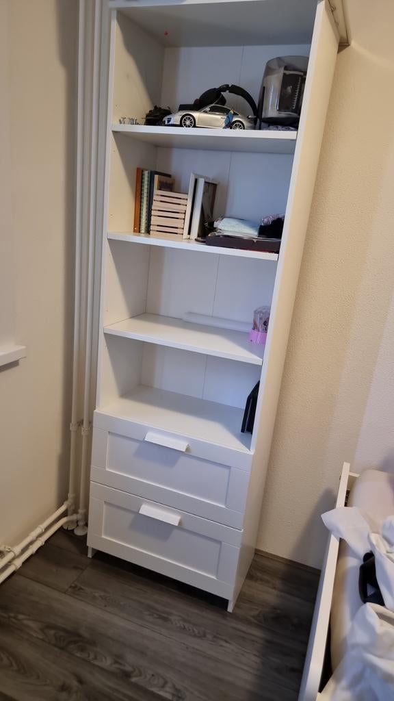 Ikea brimnes boekenkast in nette staat, Ophalen, 50 tot 100 cm, Zo goed als nieuw, 150 tot 200 cm