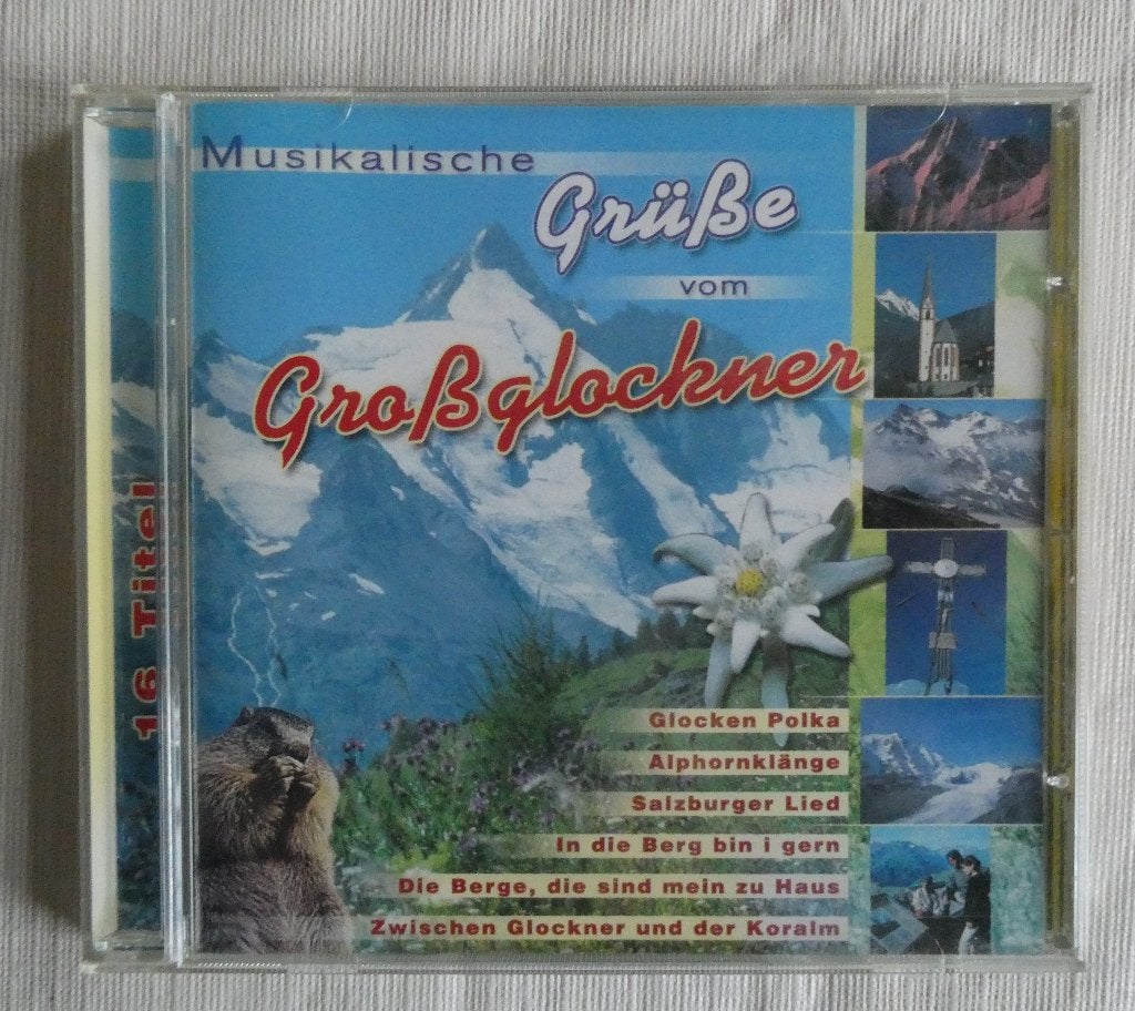 CD Musikalische Grüße vom Großglockner, Ophalen, Gebruikt