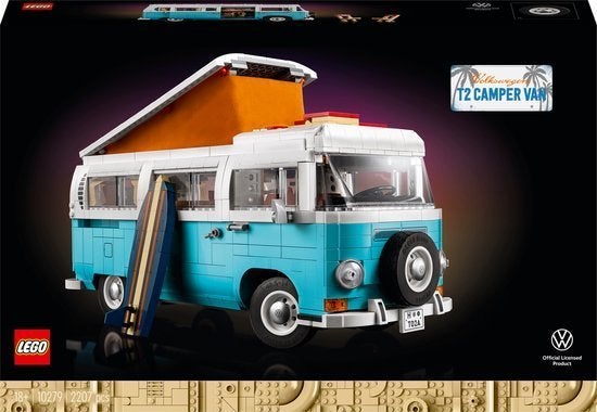 LEGO 10279 Volkswagen T2 Kampeerbus, Kinderen en Baby's, Speelgoed | Duplo en Lego, Overige thema's, Lego, Nieuw, Ophalen of Verzenden