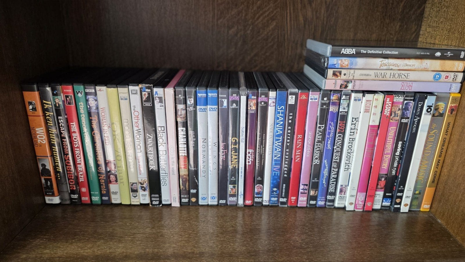 Grote collectie diverse DVD's - Films en series, Nederlands, Ophalen of Verzenden, Zo goed als nieuw, Vanaf 12 jaar