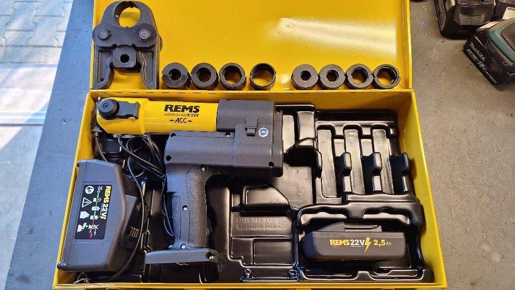Rems Akku-Press 22v ACC Accu perstang persmachine NIEUW!, Auto diversen, Autogereedschap, ., Nieuw, Ophalen of Verzenden, .