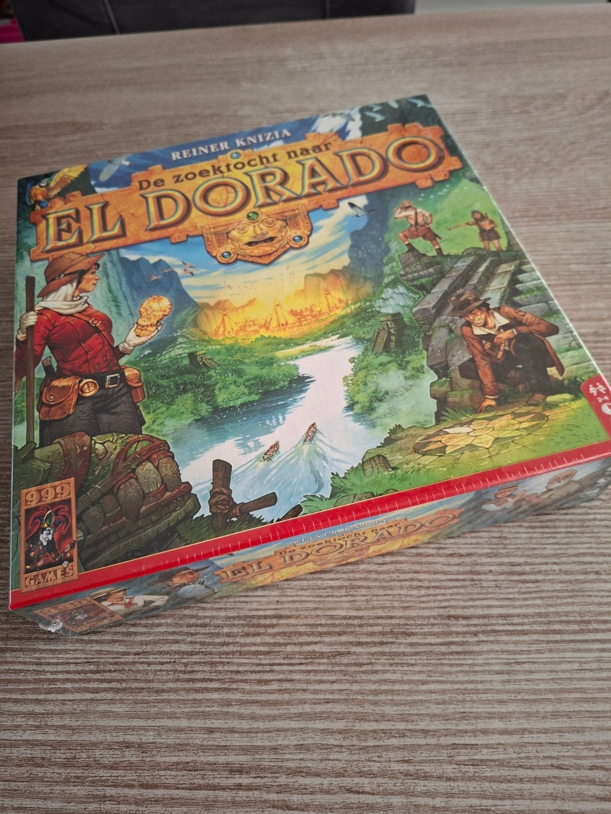 De Zoektocht naar El Dorado - Bordspel (Nieuw), Hobby en Vrije tijd, Ophalen of Verzenden, Nieuw, 999 Games