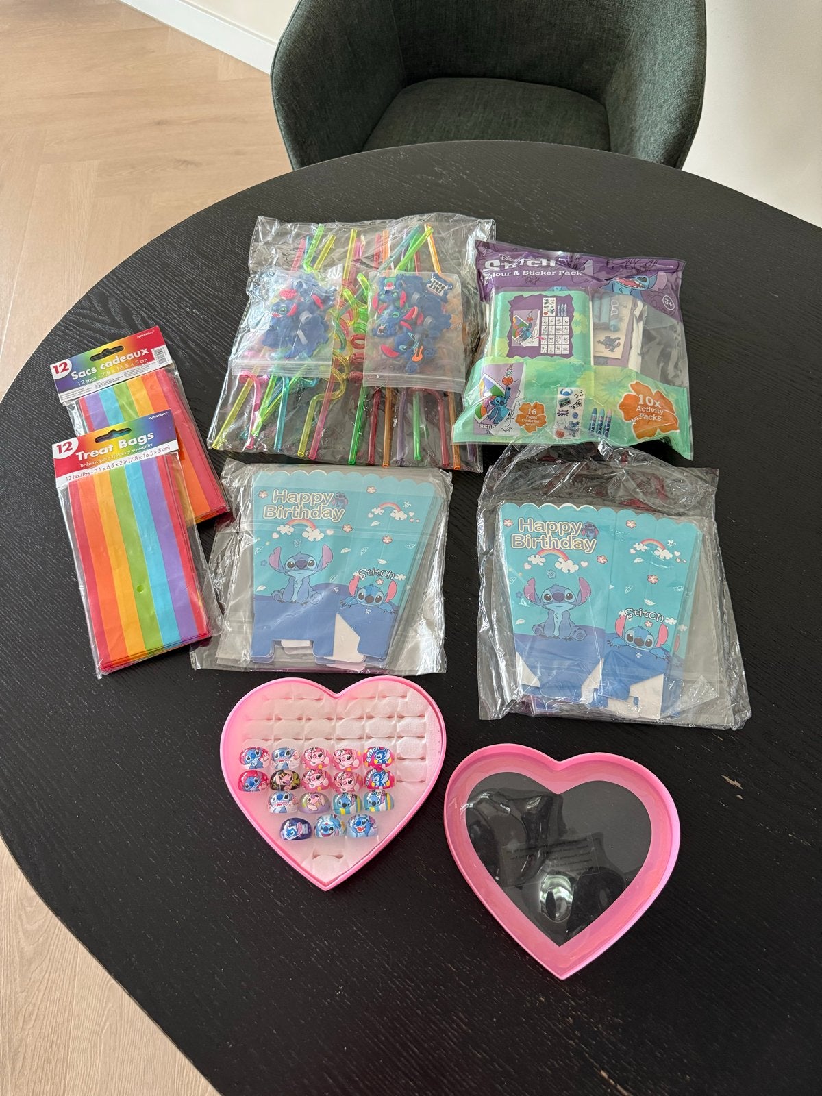 Stitch Verjaardagsversiering Pakket - Nieuw!, Hobby en Vrije tijd, Feestartikelen, Ophalen of Verzenden, Nieuw, Versiering, Verjaardag