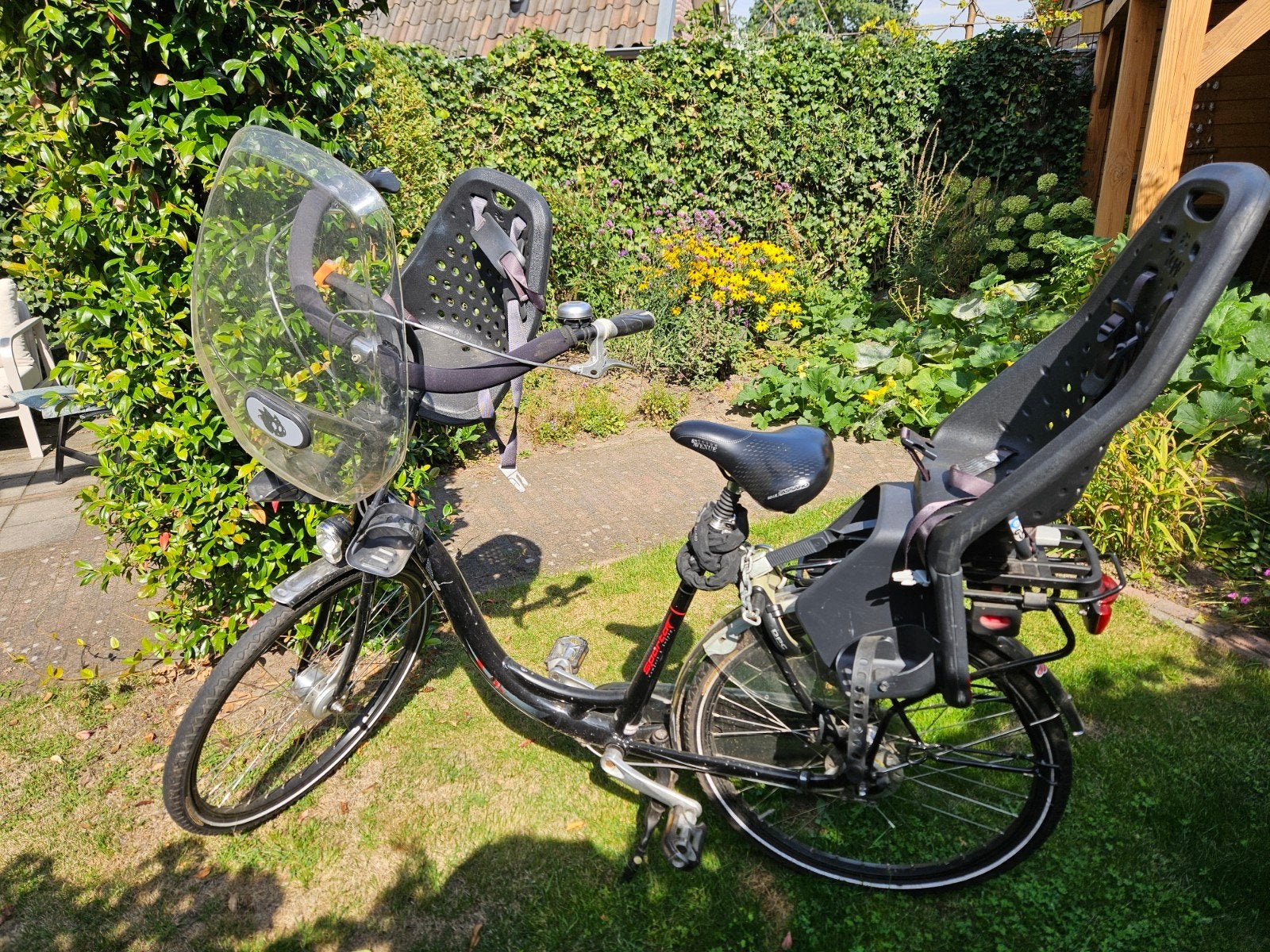 mooie Sparta moederfiets, Ophalen, 2 zitjes, Gebruikt, Sparta