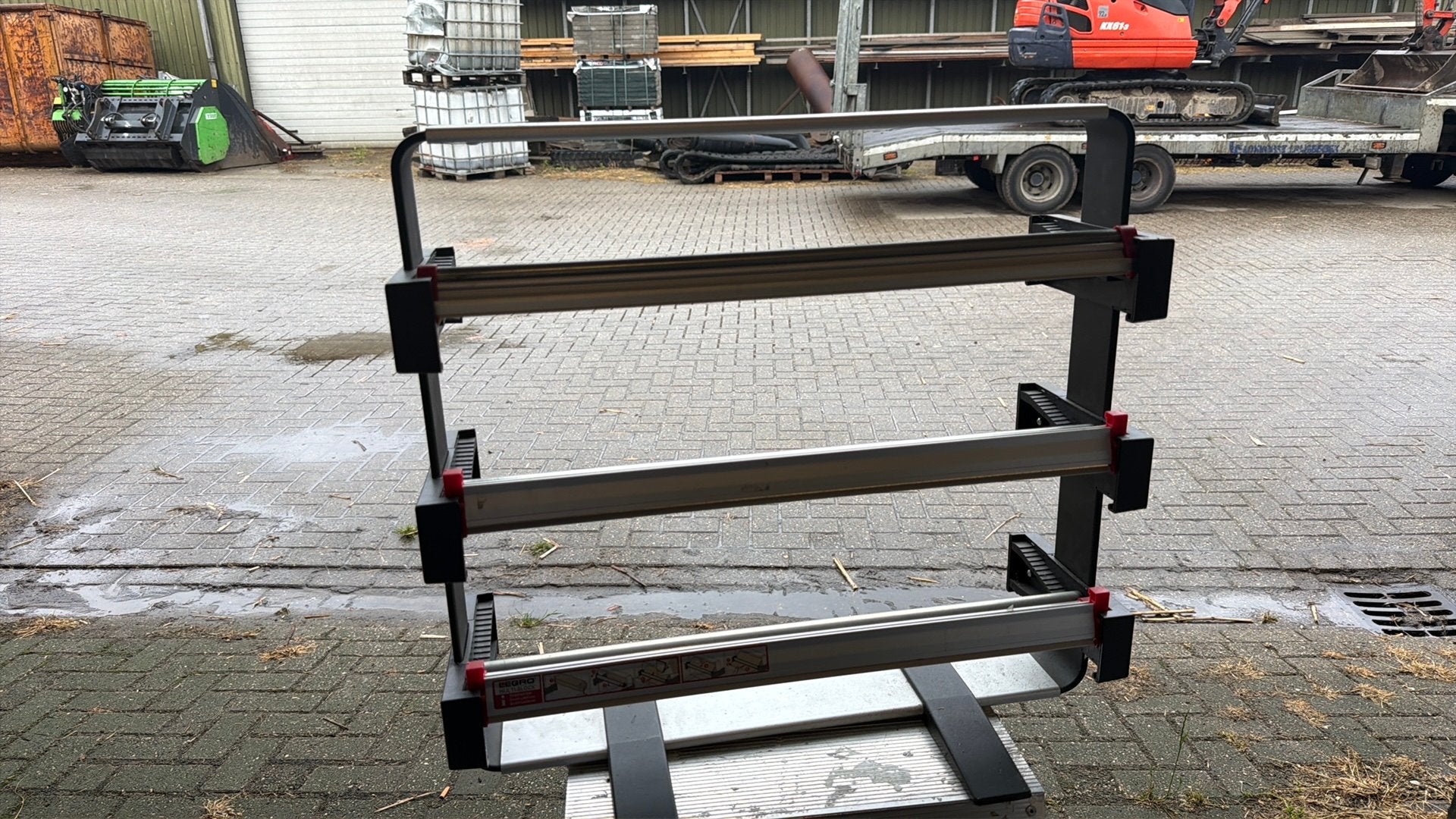 Legro papierol houder multiblok, Ophalen