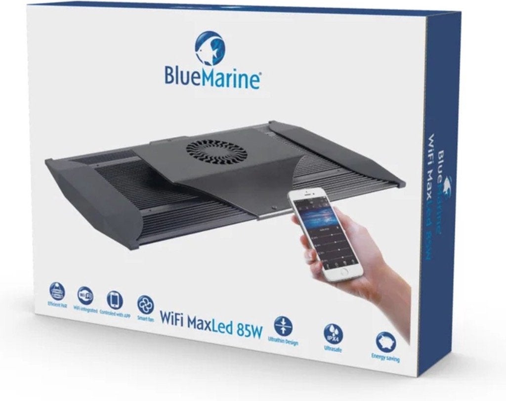 Blue Marine Wifi Max Led 85 W (nieuwe model met Wifi), Dieren en Toebehoren, Vissen | Aquaria en Toebehoren, Gebruikt, Verlichting of Verwarming