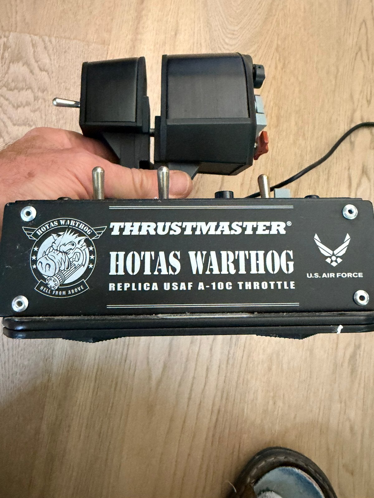 Hotas Warthog Throttle, Ophalen, Zo goed als nieuw