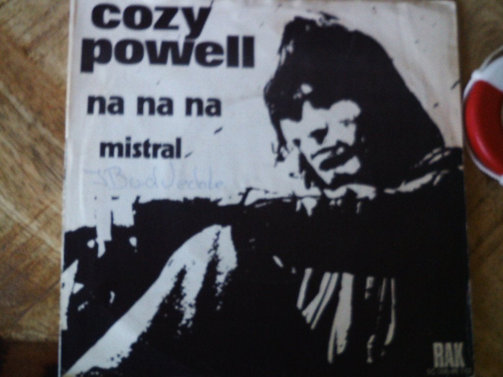 Cozy Powell - Na Na Na / Mistral (7 inch single)  12o, Cd's en Dvd's, 7 inch, Ophalen of Verzenden, Zo goed als nieuw, Overige typen