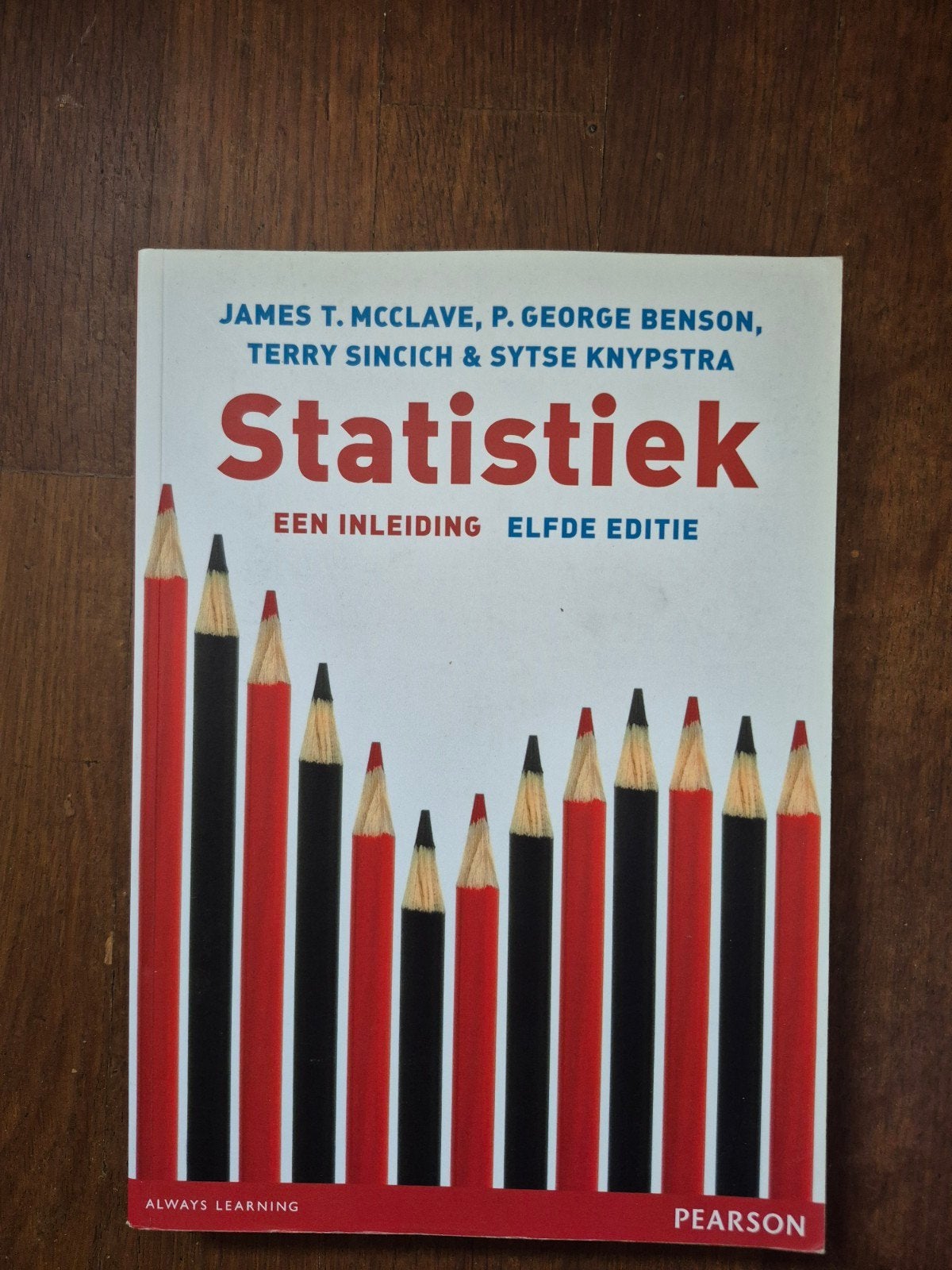 Statistiek: Een Inleiding - Elfde Editie, James T. McClave et al., Zo goed als nieuw, Beta, HBO