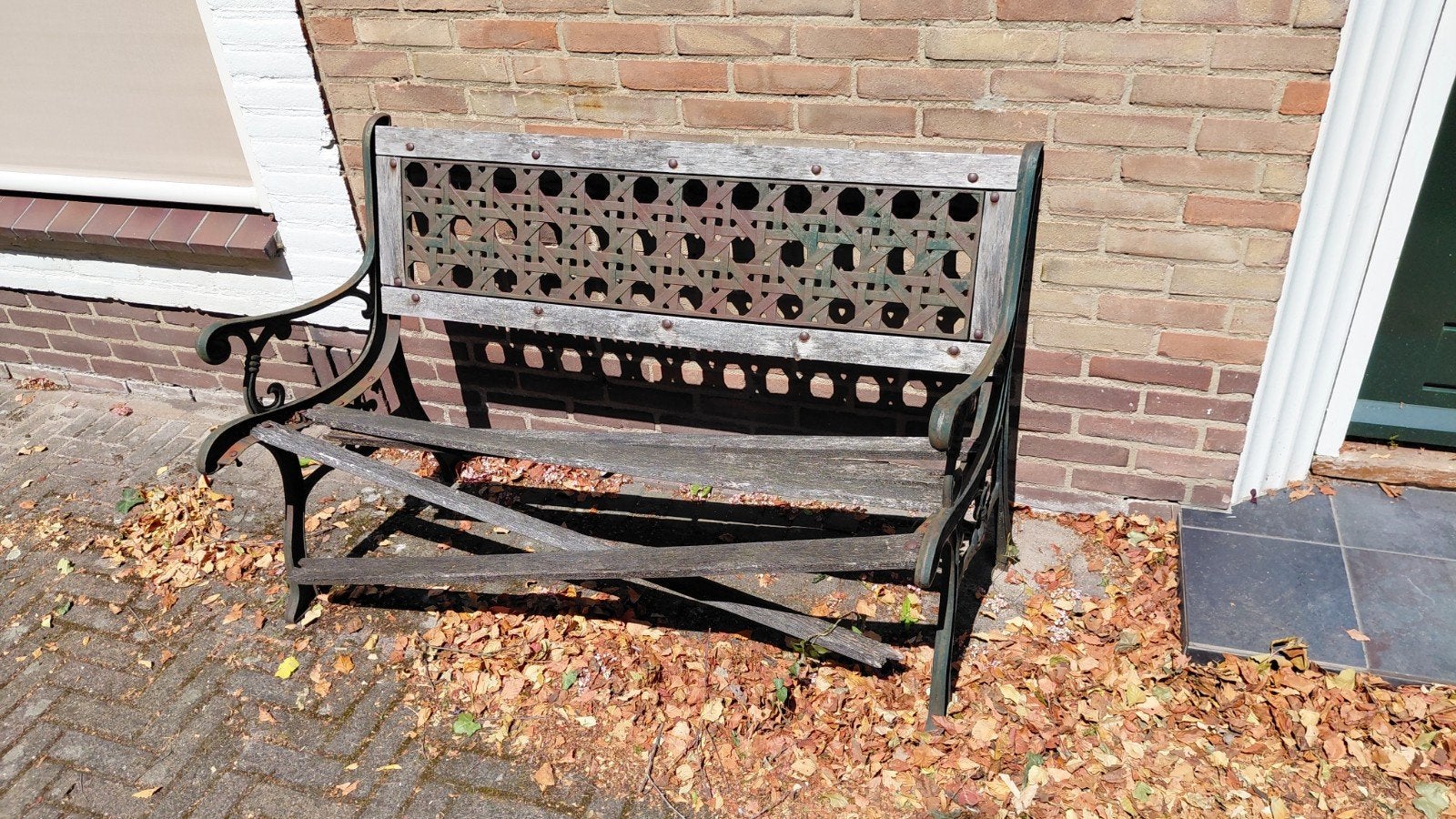 Gietijzeren bankje voor de doe-het-zelver, Ophalen, Gebruikt, Metaal
