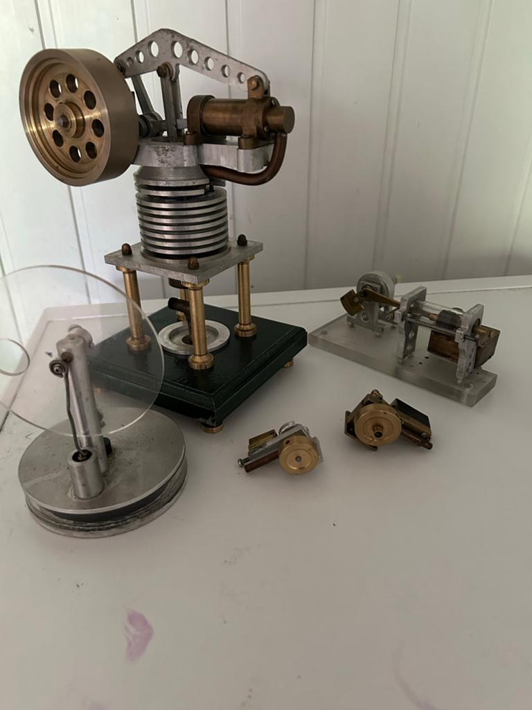 Stoommachine aandrijf modellen - Zolder opruiming, Hobby en Vrije tijd, Modelbouw | Overige, Ophalen, Zo goed als nieuw, Groter dan 1:32