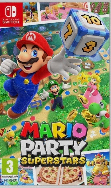Mario Party Superstars - Nintendo Switch, Met games, Ophalen of Verzenden, Zo goed als nieuw, Zonder controller