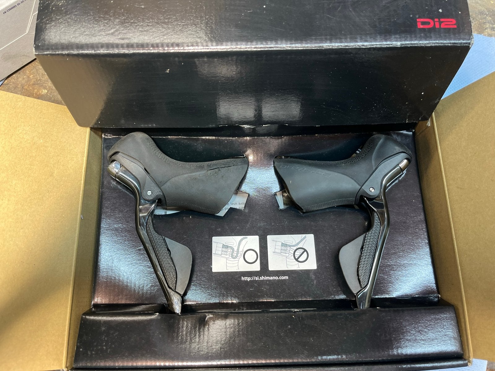 Shimano Dura-Ace Di2 11-speed Shifterset ST-9070, Overige typen, Kunststof, Ophalen of Verzenden, Zo goed als nieuw