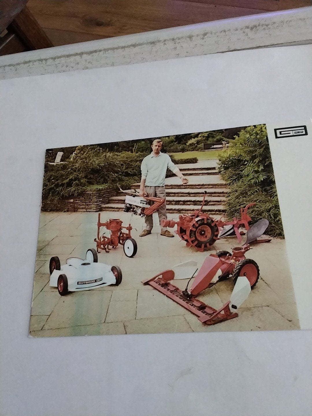 Oude Franse Ansichtkaart - CIDAM Gutbrod S.A. Motobêche, Ophalen of Verzenden, 1960 tot 1980, Gelopen