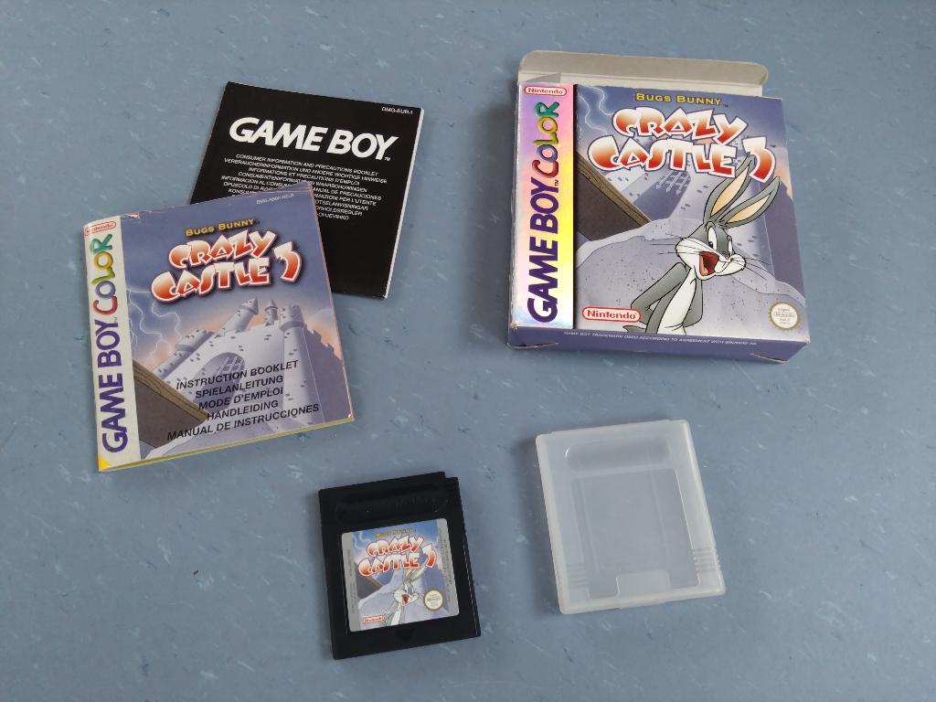 Bugs Bunny Crazy Castle 3 |  Boxed |  GBC Gameboy Color, Spelcomputers en Games, Gebruikt, 1 speler, Racen en Vliegen, Ophalen of Verzenden