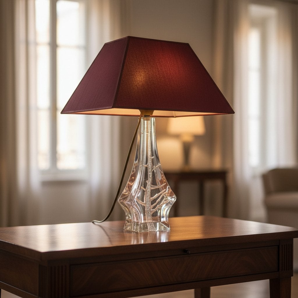 Daum France - lamp kristal, Ophalen of Verzenden