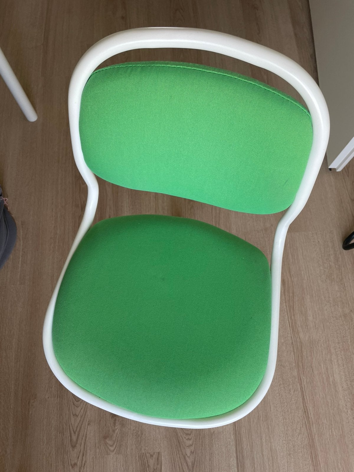 IKEA ÖRFJÄLL bureaustoel – wit/appeltjesgroen, Ophalen