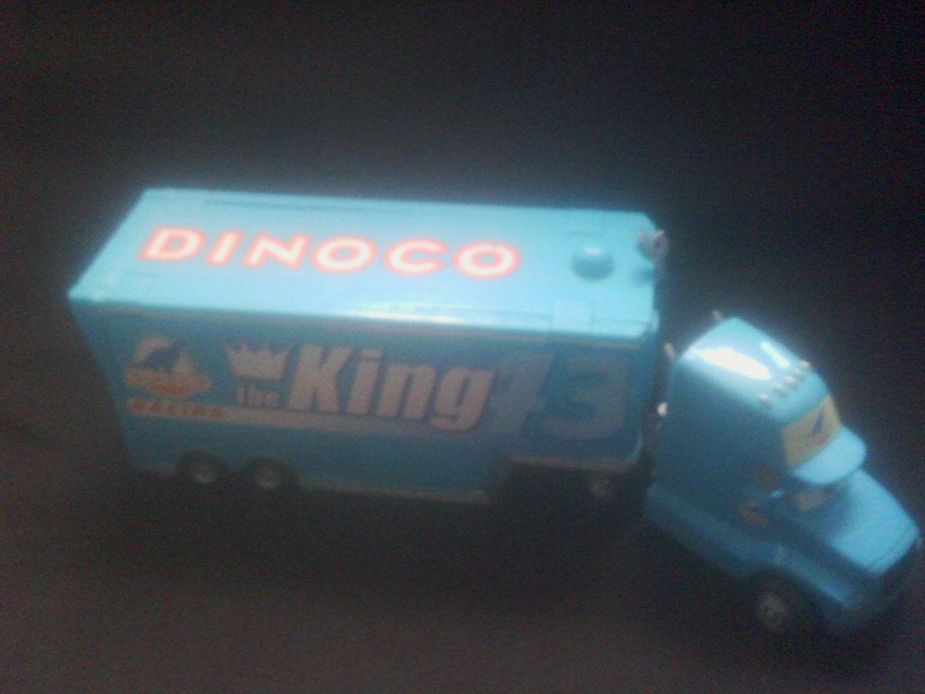 Disney Cars Auto's       Vrachtauto Team Dinoco, Kinderen en Baby's, Ophalen of Verzenden, Zo goed als nieuw